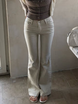 Back Pocket Span Bootcut Pants 