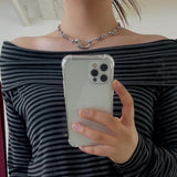  Wavy Ball Chain Necklace