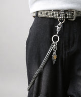 NC-402 Antique Flat Surgical Steel Curve Chain