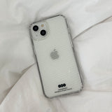[Jelly] Stipe slim(white) Jelly case