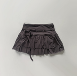 named strap frill skirt (3color)