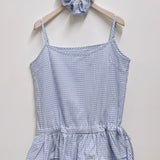 Cereal Checkered Bustier Hair Strap Set