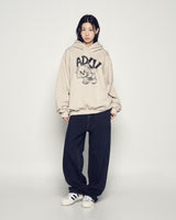 25FW ADLV ピギーバックフーディー エッセンシャルベージュ