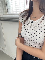 Melting Bean Line Necklace