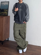 Track Utility Cargo Pants (3color) (No.999)