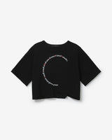 サークルレタリング 1/2 Tシャツ [ ブラック ]