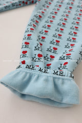 I Love Hooded Zip-Up & Jogger Pants Two Piece Set