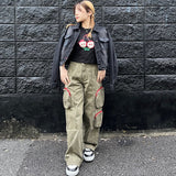 KIRSH X TOKYO ビックチェリークロップTシャツ【ブラック】