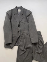 Berlin Pintuck Wide Slacks 