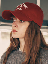 MAISON DE ROLA ボールキャップ レッド