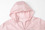 Athletic windbreaker - pink
