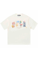 3D ヤーンフラワールーズTシャツ