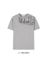 ブリックプリントTシャツ