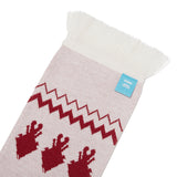 TROLLS JACQUARD KNIT MUFFLER - IVORY