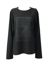 リブセブングラフィックニットTシャツ (3color)