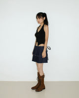 [MADE] Double pleats skirt 004