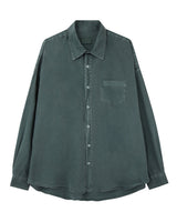 Stain Pigment Washing Shirt