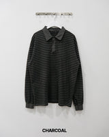 Wash Stripe Pique T-shirt
