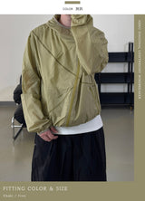 Aeric Diagonal Lightweight Windbreaker
