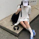[BELLIDE MADE] ルーズフィット, フレア PK ドレス
