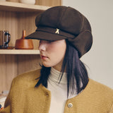 VA スタッドフライニューボーイキャップ / Brown