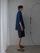 ASCLO Summer Denim Roll Up Shirt (2color)