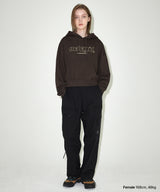 THIRD LOGO CROP HOODIE