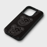 ビッグマーマーベアーズガラスバンパーケース (glossy / black)