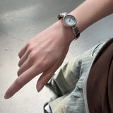 Rust Pebble Wing Watch