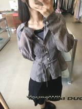 ウィスパー ストラップシャツ(3color)