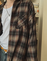 [LAN ARCHIVE] Cutting checkered shirt