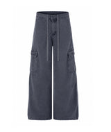 Della Pigment Cargo Denim Pants