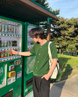 タートケーブルカーディガン