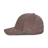 VARZAR Chain Logo Corduroy OG Fit Ball Cap / Brown