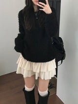 マーガレットボートネックニット (2 colors)