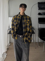 [ASCLO MADE] ASCLO Ombre Check Shirt (2color)