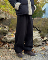 Fleece Heavy Jogger Pants (Gray)