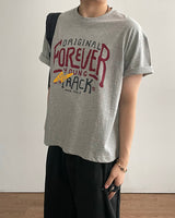 Ink Lettering Short Sleeve T-Shirt