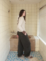Rosie fleece pants / khaki