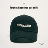 'HOUSE OF NANGMAN' Logo Black Ball Cap