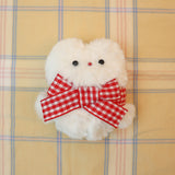 【MADE】ふわふわ くまちゃん  キーリング