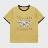 Maltese Archive Ringer Half Sleeve T-shirt Ver.2