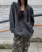 Pigment over hood jumper