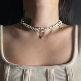 Sand Beads Chocker(wear by Lesserafim Chaewon)