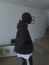  ASCLO Quilting Hood Padded Jumper (2color)