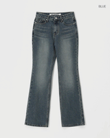 [B-DENIM] ノンスパンブーツカット 028
