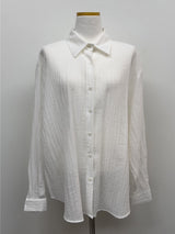 Ever See-through Two-way Loose Fit Shirt