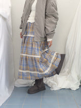 ヘーゼルラッテチェックスカート