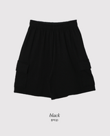 MT Bermuda Cargo Wide Sweat Shorts (3color)