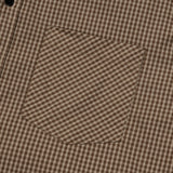 シェルクロッピードチェッカードシャツ (2color)